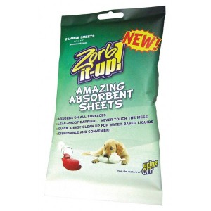 SPECIAL 5 for $10 Zorb-It-Up! Liquid to Solid Absorbent Sheets 2pk | Zorb-It-Up! Liquid to Solid | VIEW ALL PRODUCTS